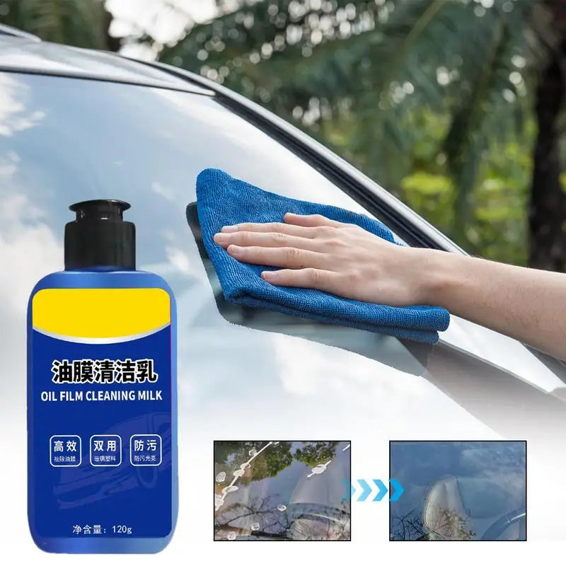 Car Glass Polishing Oil Film Cleaner Degreasing Cleaner Oil Film Cleaning And Polishing Paste Bathroom Windows Windshield Care Ja Inovei